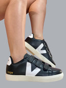 Tênis Vert com Velcro - Preto