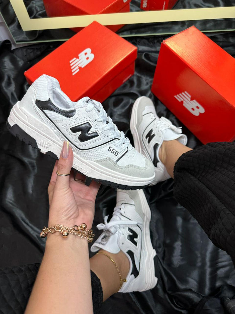 Tênis New Balance 550 - Branco/Preto