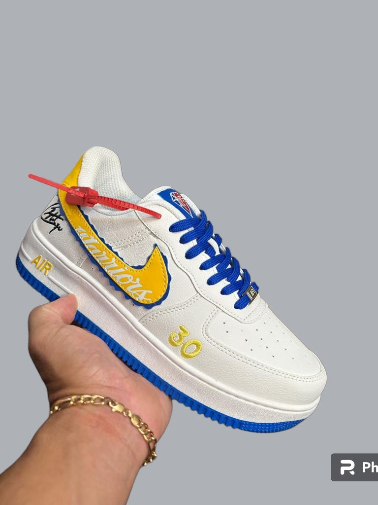 Tênis AIR force 1 - golden state Warriors