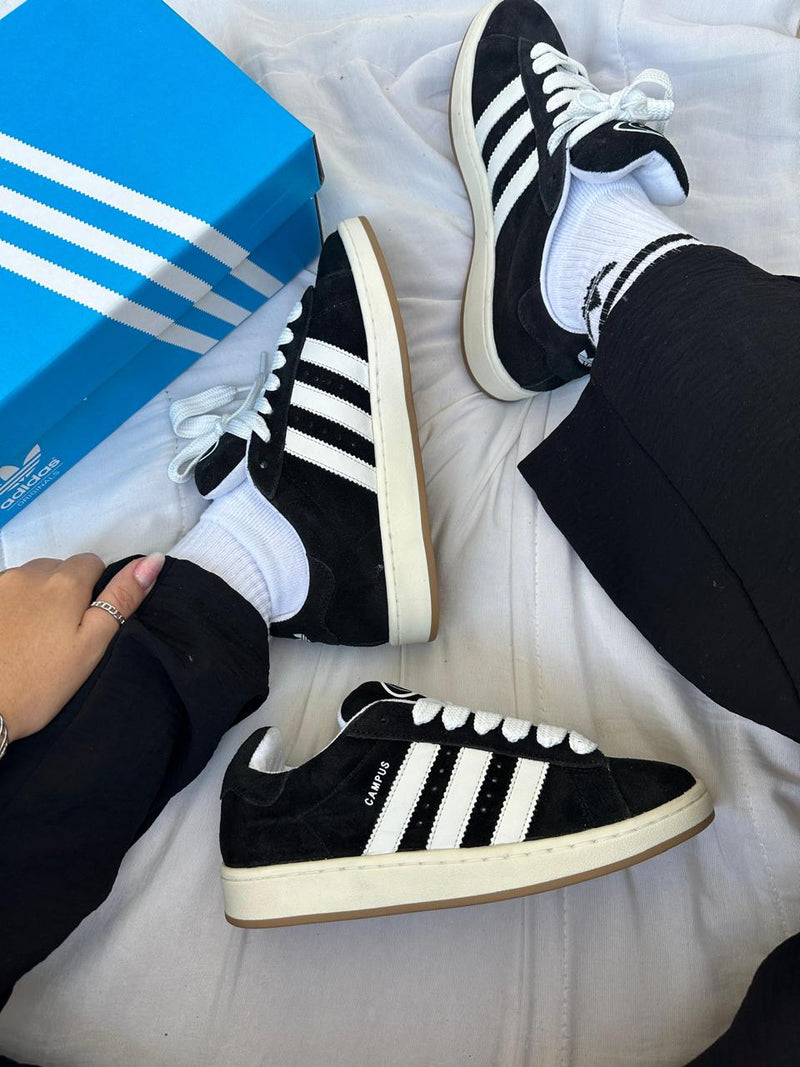 Tênis Adidas Campus - Preto/Branco