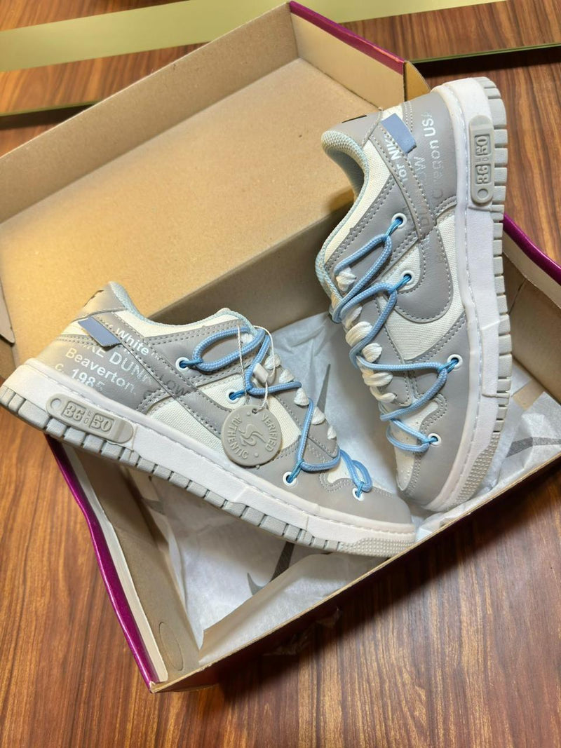 Tênis Nike Dunk Low Pro OF50 - Branco/Azul