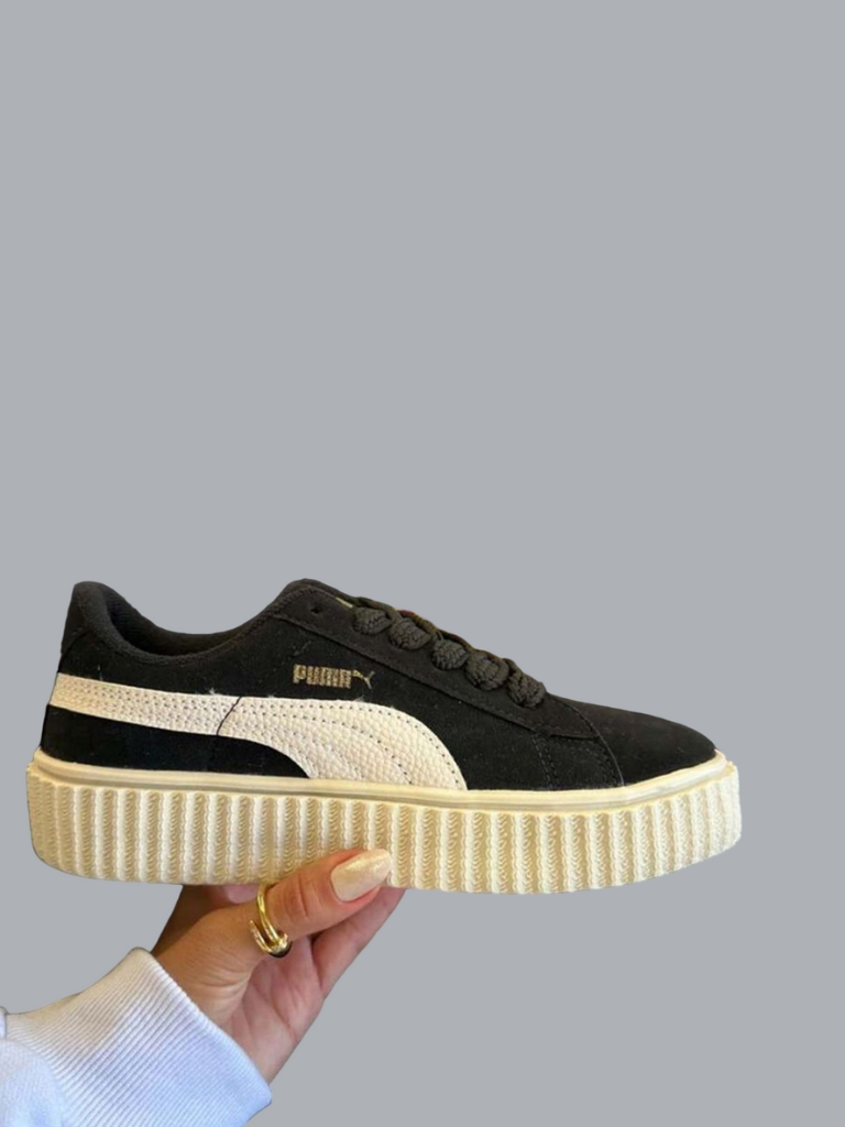 Tênis Puma Suede Plataforma - Preto