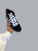 Tênis Vans Bota- Preto/Branco