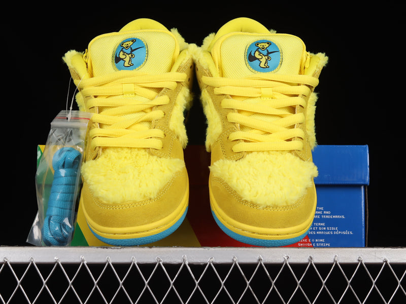 Nike SB Dunk Low x Grateful Dead “Bears Opti Yellow”