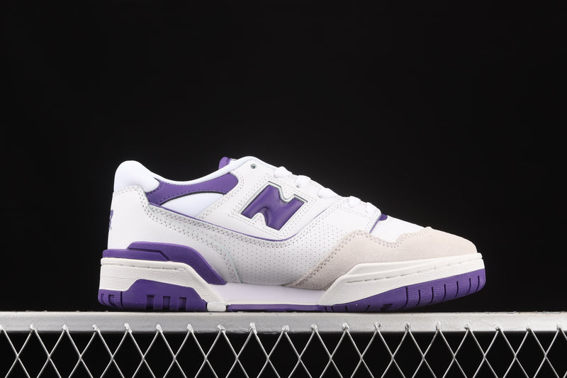 New Balance 550 White Purple
