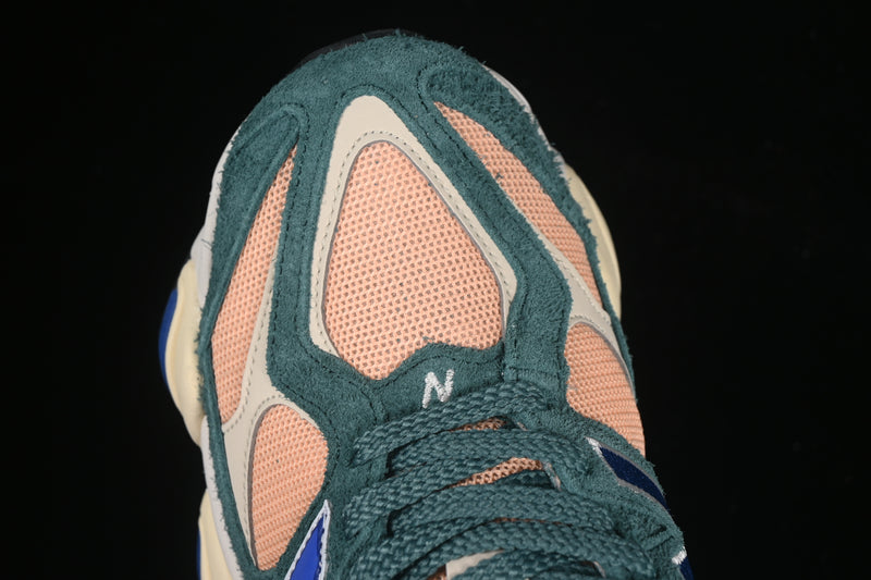 New Balance 9060 – New Spruce Peach Blossom Team Royal