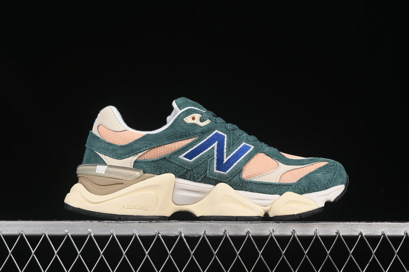 New Balance 9060 – New Spruce Peach Blossom Team Royal