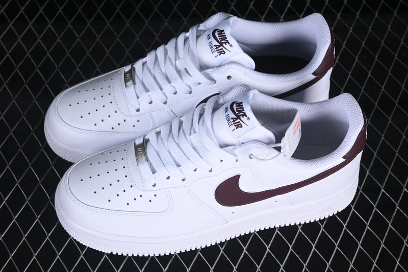 Nike Air Force 1 '07 "White Burgundy Crush"