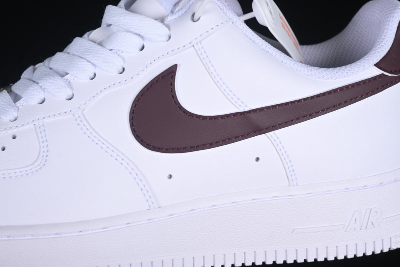 Nike Air Force 1 '07 "White Burgundy Crush"