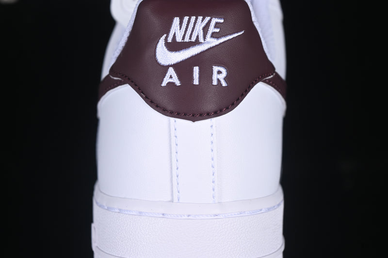 Nike Air Force 1 '07 "White Burgundy Crush"
