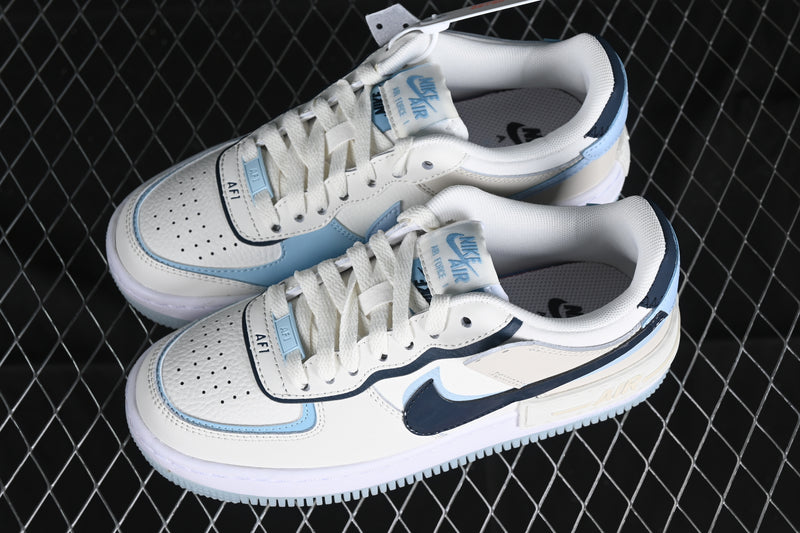Nike Air Force 1 Shadow “Off White Hydrogen Blue Black”