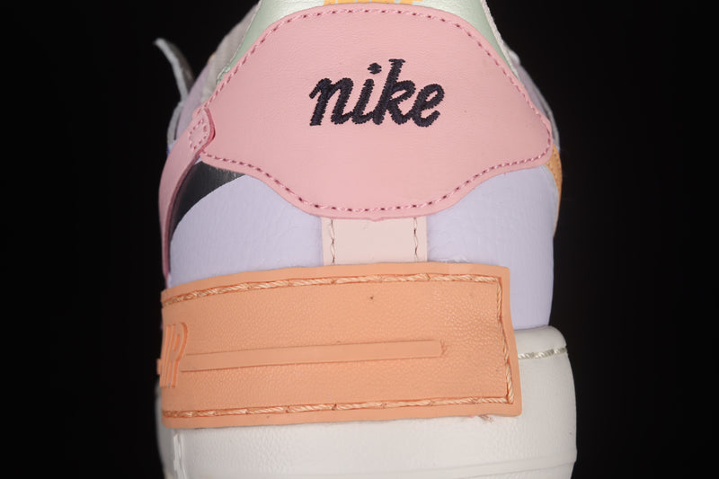 Nike Air Force 1 Shadow "Sail Pink Glaze Orange Chalk Voile"