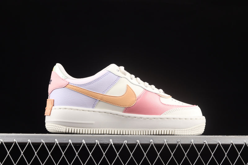 Nike Air Force 1 Shadow "Sail Pink Glaze Orange Chalk Voile"