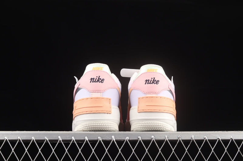 Nike Air Force 1 Shadow "Sail Pink Glaze Orange Chalk Voile"