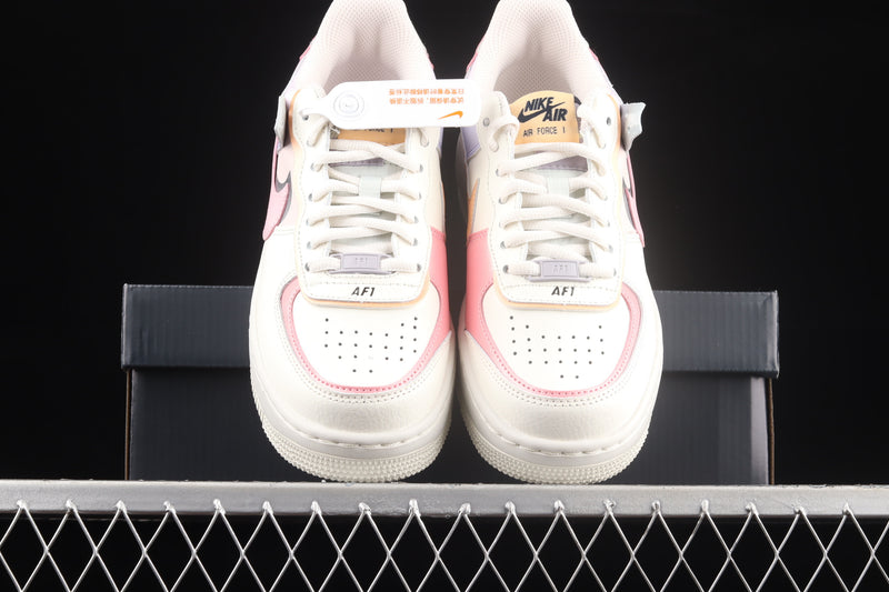 Nike Air Force 1 Shadow "Sail Pink Glaze Orange Chalk Voile"