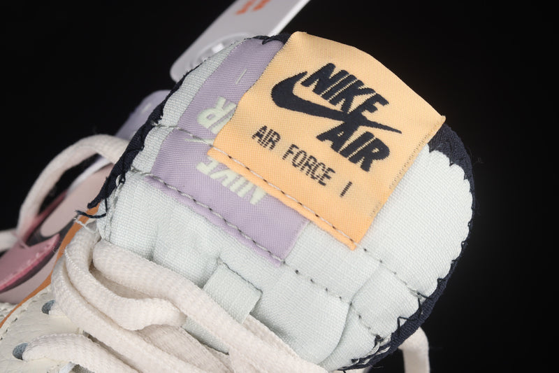 Nike Air Force 1 Shadow "Sail Pink Glaze Orange Chalk Voile"