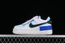 Nike Air Force 1 Shadow “White Black Orange Blue”