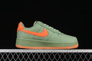 Nike Air Force 1 '07 Premium Low "Oil Green Safety Orange"