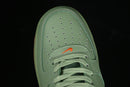 Nike Air Force 1 '07 Premium Low "Oil Green Safety Orange"