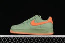 Nike Air Force 1 '07 Premium Low "Oil Green Safety Orange"