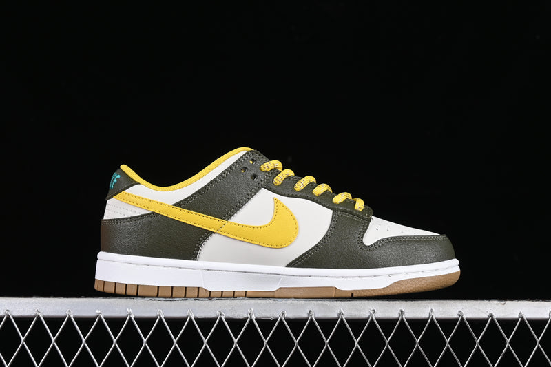 Nike Dunk Low “Cargo Khaki / Vivid Sulfur”