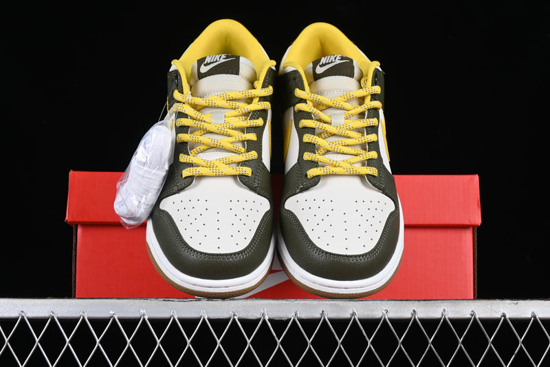 Nike Dunk Low “Cargo Khaki / Vivid Sulfur”
