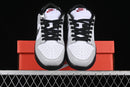 Nike Dunk Low “Glitter Swoosh White / Light Smoke Grey”