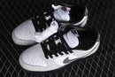 Nike Dunk Low “Glitter Swoosh White / Light Smoke Grey”