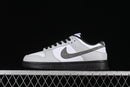 Nike Dunk Low “Glitter Swoosh White / Light Smoke Grey”