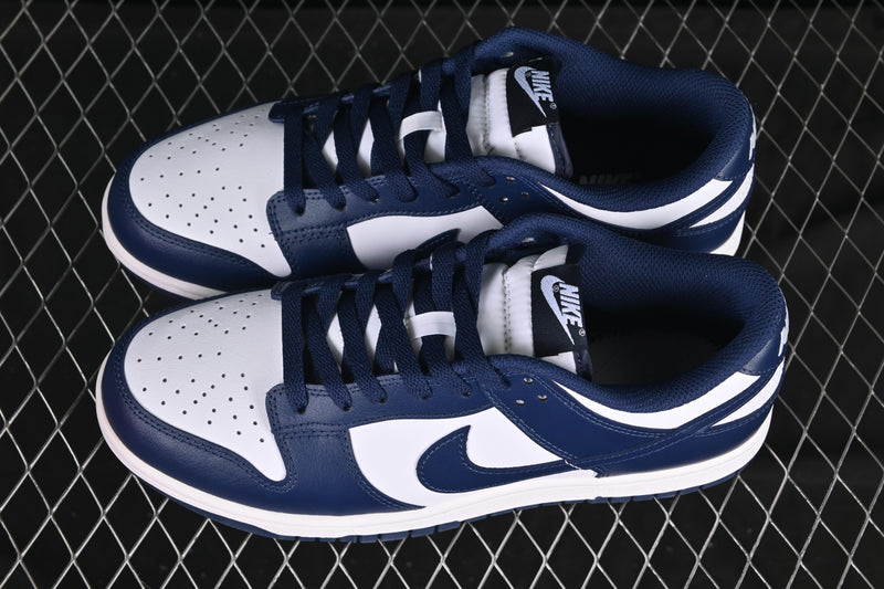 Nike Dunk Low “White Midnight Navy”