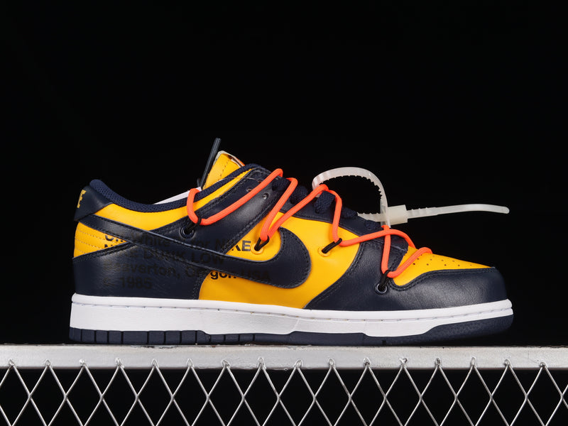 Nike Dunk Low Off-White “University Gold”