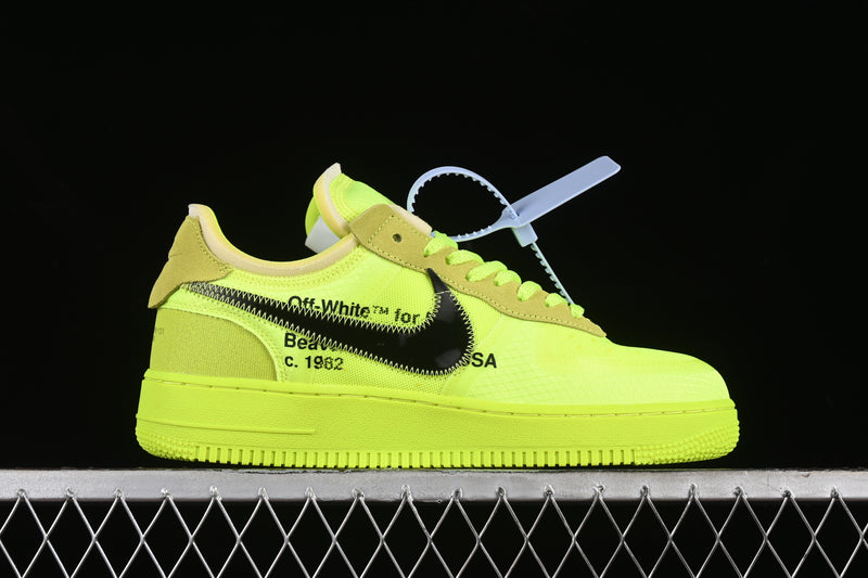 Off-White x Nike Air Force 1 Low "Volt"