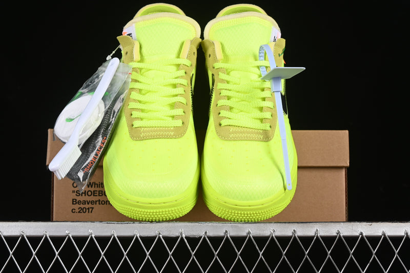 Off-White x Nike Air Force 1 Low "Volt"