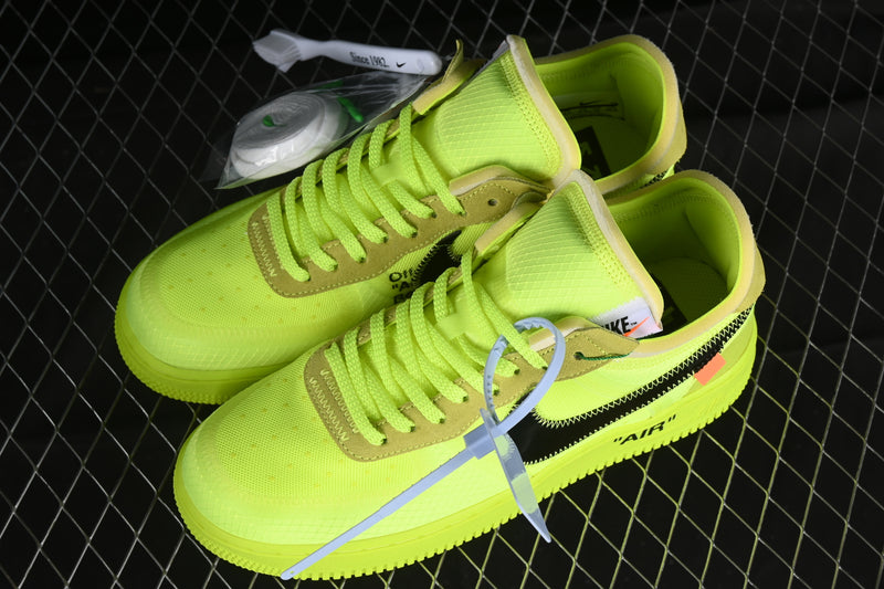 Off-White x Nike Air Force 1 Low "Volt"
