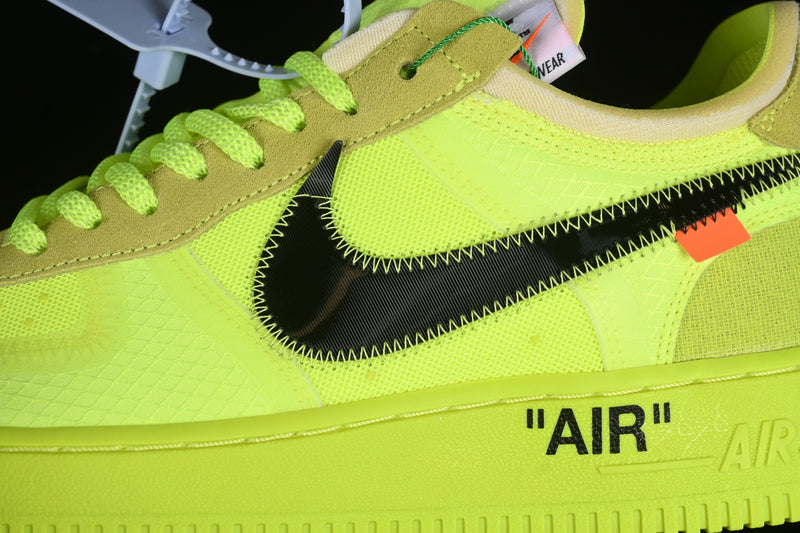 Off-White x Nike Air Force 1 Low "Volt"