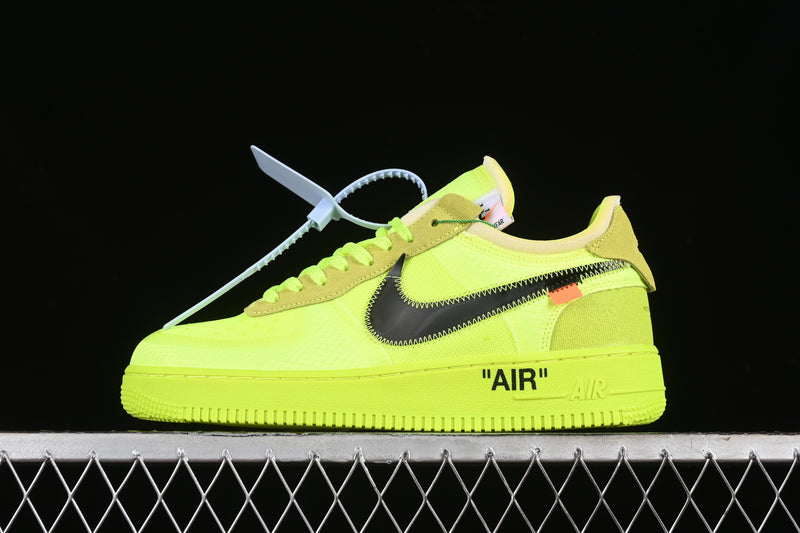 Off-White x Nike Air Force 1 Low "Volt"