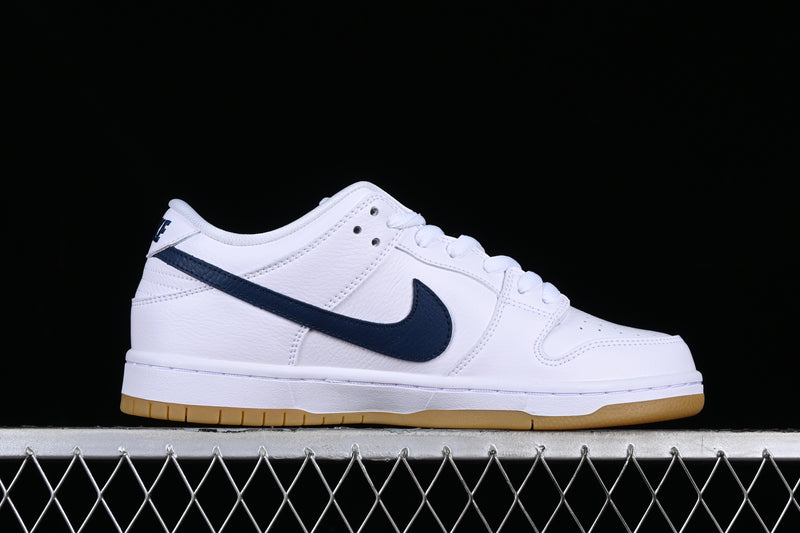 Nike SB Dunk Low “Orange Label White Navy”