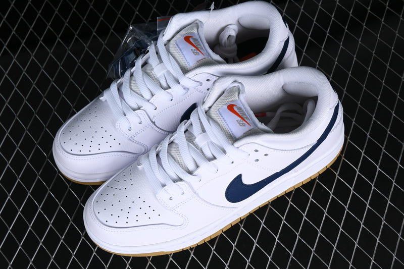Nike SB Dunk Low “Orange Label White Navy”