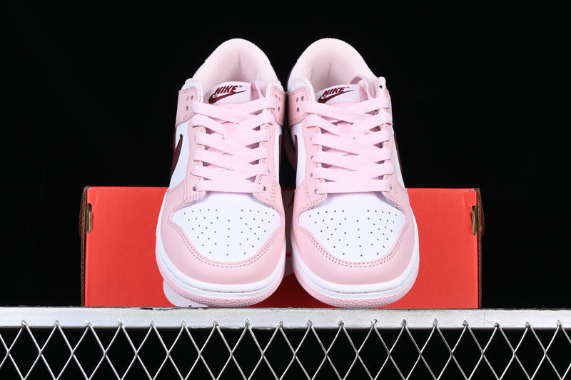 Nike Dunk Low “Pink Foam / Red / White” (GS)