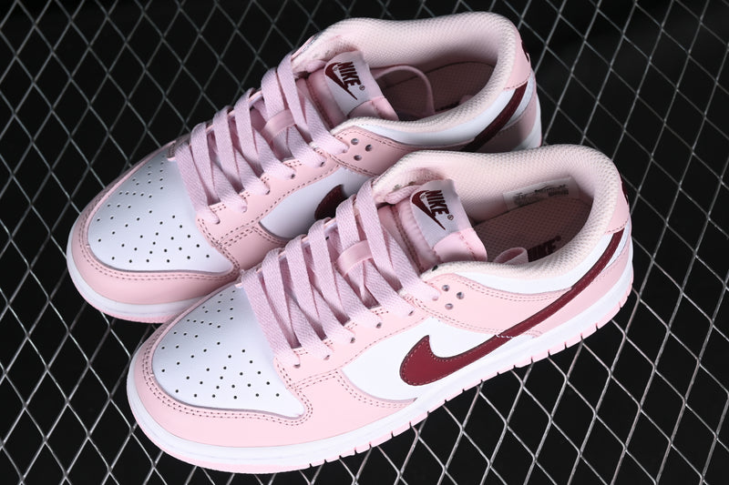 Nike Dunk Low “Pink Foam / Red / White” (GS)