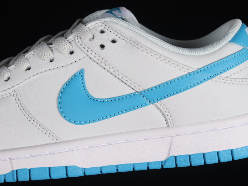 Nike Dunk Low “Pure Platinum/Blue Lightning”