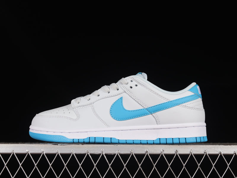 Nike Dunk Low “Pure Platinum/Blue Lightning”