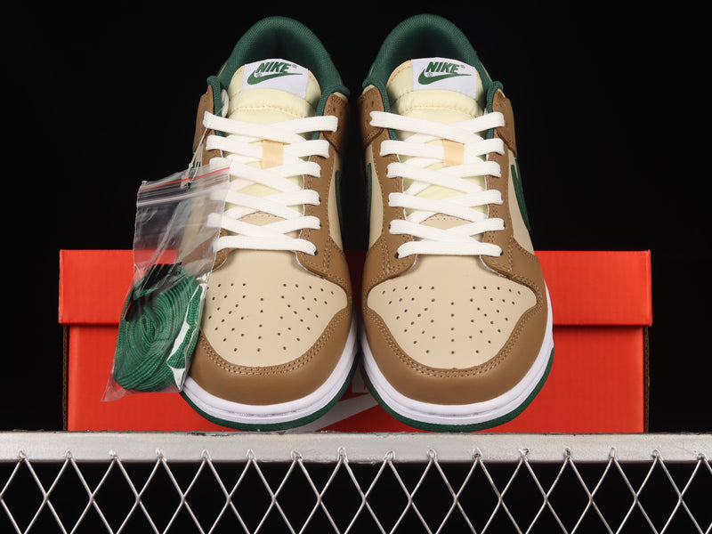 Nike Dunk Low “Rattan/Gorge Green”