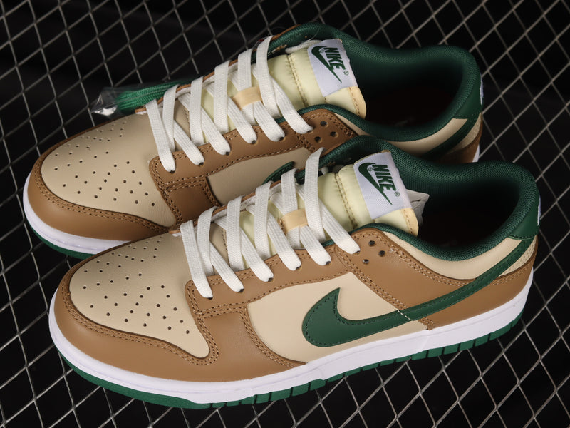Nike Dunk Low “Rattan/Gorge Green”