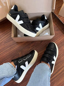 Tênis Vert com Velcro - Preto