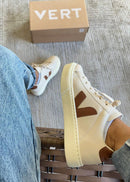 Tênis Vert - Creme/Marrom