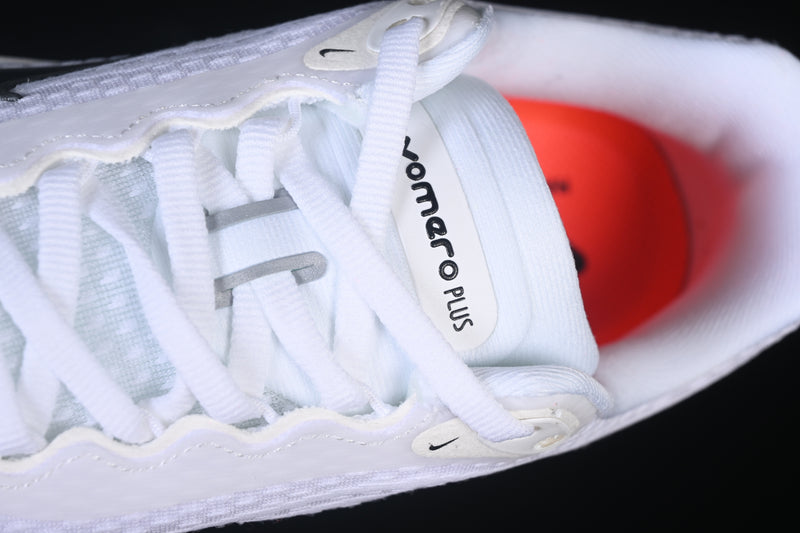 Nike Vomero Plus “White / Black / Bright Crimson”