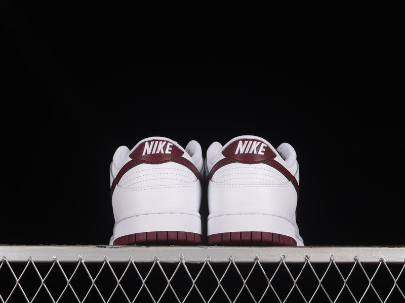 Nike Dunk Low “White/Night Maroon”