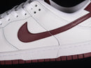 Nike Dunk Low “White/Night Maroon”