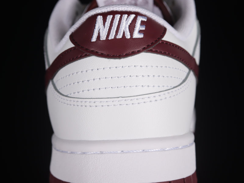 Nike Dunk Low “White/Night Maroon”